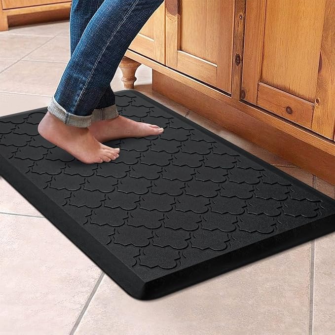 WISELIFE Kitchen Mat Cushioned Anti Fatigue Floor Mat, Thick Non Slip by WiseLife