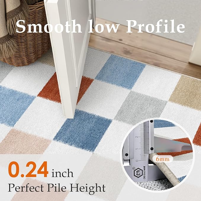 PureCozy Machine Washable 2x8 Runner Rug - Image 4