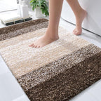 OLANLY Bathroom Rugs Mat 36x24, Extra Soft Absorbent Microfiber Bath Rugs by OLANLY