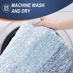 OLANLY Bathroom Rugs Mat 34x21, Extra Soft Absorbent Microfiber Bath Rugs - Image 5