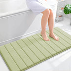 OLANLY Memory Foam Long Bathroom Rugs Runner 47x24, Super Soft Absorbent Bath by OLANLY