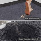 Machine Washable Kitchen Rugs Set of 2, Non Slip Kitchen Mats - Image 2