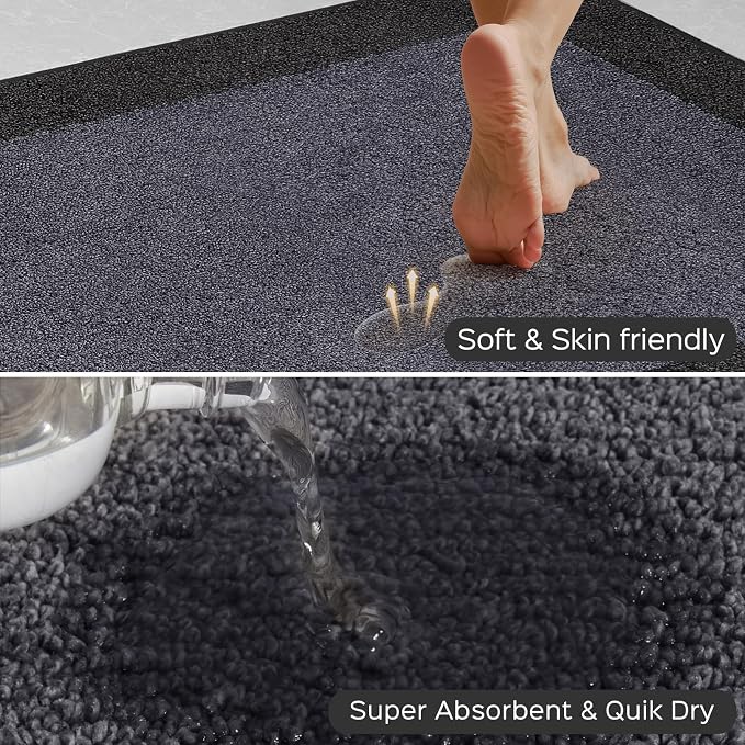 Machine Washable Kitchen Rugs Set of 2, Non Slip Kitchen Mats - Image 2