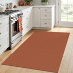 IOHOUZE Washable Area Rug 4x6 Non Slip Rubber Backed Woven Rugs - Image 2