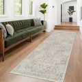 Hazo Haus Floral 3x8 Wide Hallway Runner by HazoHaus