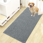 OLANLY Dog Door Mat for Muddy Paws 47x24, Ultra Absorbent Chenille Mud Doormat by OLANLY