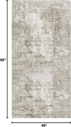 4x8 Washable Area Rug – Non-Slip Rubber Backed Indoor Rug - Image 2