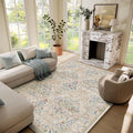 Washable Area Rugs for Living Room: 6x9 Bedroom Rug Vintage Area Rug Stain by palohom