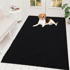 OLANLY Dog Door Mat for Muddy Paws 70x46, Ultra Absorbent Chenille Mud Doormat by OLANLY