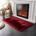 EasyJoy Ultra Soft Fluffy Shaggy Area Rug Faux Fur Rug Chair Cover Seat Pad by EasyJoy