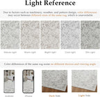 8x10 Fluffy Area Rug Grey Shag Neutral Carpet - Image 9