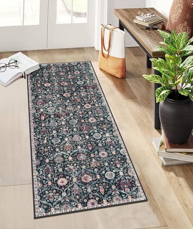 Lahome Moroccan Trellis Kitchen Runner, 2x5 Rug Runners by Lahome