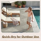 MontVoo-3x5 Outdoor Rug Porch Entryway Rug-Polypropylene Indoor Outdoor Rugs - Image 9