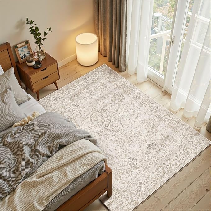 Rugxara Washable Area Rug for Living Room, Bedroom Kitchen - Image 2