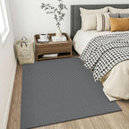KOZYFLY Washable 4x5 Entry Woven Area Rug, Braided Throw Rugs - Image 8