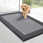 Indoor Door Mat 20" x 32", Washable Kitchen Rug, Non Slip Entryway Rug by Unknown