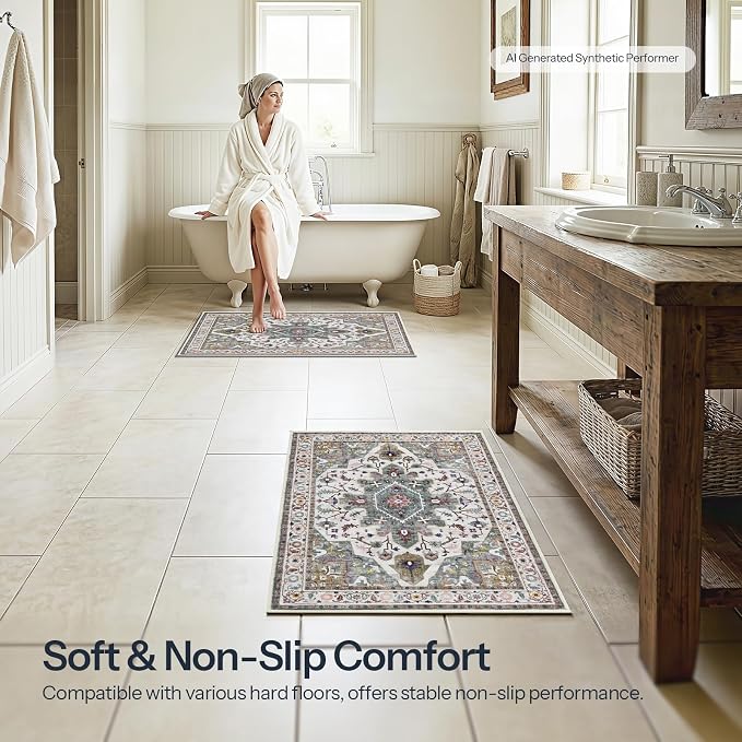 HOOBRO 2 x 3 Area Rugs Washable, Small Rugs - Image 6