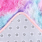 AROGAN Soft Rainbow Area Rugs for Girls Room 2x4 Feet, Fluffy Girls Bedroom Rugs - Image 6