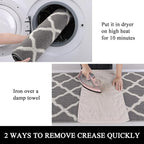 SHACOS Door Mats 20"x32" Indoor Washable Kitchen Entryway Rug Non Slip - Image 9