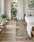 Lahome Floral Runners for Hallways, Soft Washable Runner - Image 3
