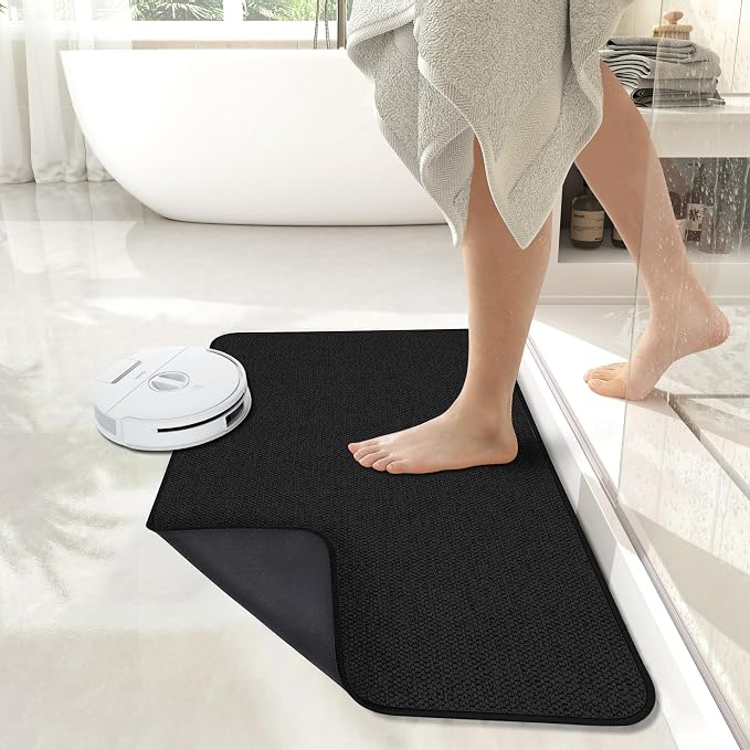 Bosap Bath Mat, Ultra Thin Bathroom Runner Rugs, Large Bath Mats - Image 6