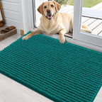 OLANLY Dog Door Mat for Muddy Paws 36x24, Ultra Absorbent Chenille Mud Doormat by OLANLY