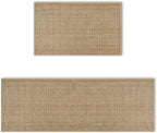 Artoid Mode Washable Non Slip Kitchen Rugs and Mats Set of 2, Rubber Backing by ArtoidMode