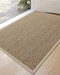 DEXI Ultra Thin Entryway Indoor Door Mat 24x36, Non Slip Rubber Backing Inside by DEXI