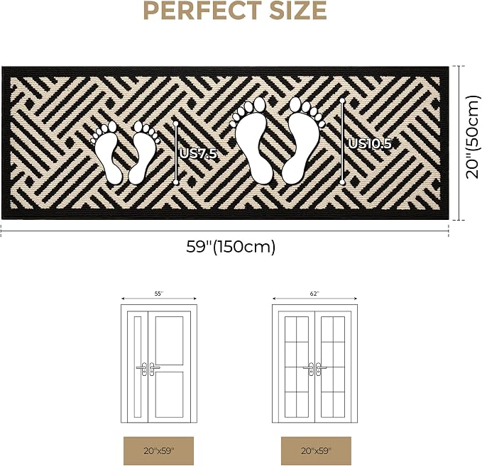 GRANNY SAYS Door Mat Indoor Entrance Non-Slip, Welcome Mats Front Door Mat - Image 2