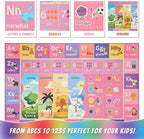 Macgace ABC Kids Rug for Playroom, 5x7 Pink Purple Washable Classroom Area Rugs - Image 8