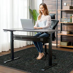 36"x60" Office Chair Mat for Hardwood Tile Floor, Under Desk Carpet Protector - Image 2