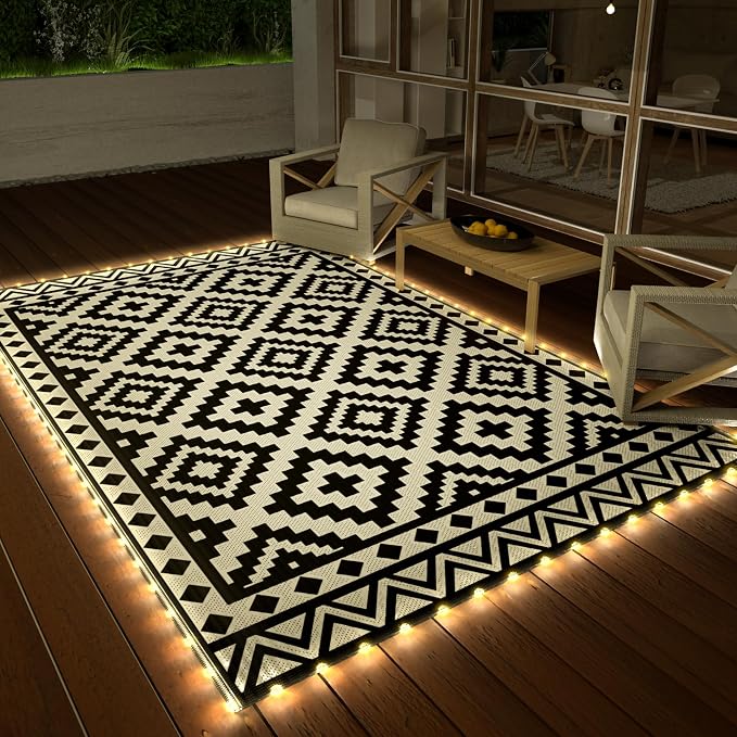 HAUSHOF 5'X8' Outdoor Rug Waterproof by HAUSHOF