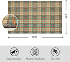 Ruaruarug Washable 8x10 Area Rug - Image 2