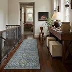 GENIMO Washable Floral Runner Rug 2x6, Non-Slip Long Hallway Carpet - Image 5