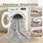 Washable 6x9 Area Rug for Living Room - Image 2