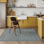 Rugxara 3x5 Washable Entryway Rug, Non Slip Boho Runner Rugs - Image 4