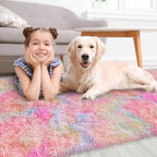 2x10 Feet Tie-Dye Rainbow Unicorn Rug - Image 8