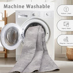 Srugn Washable Rugs 8x10 Area Rugs - Image 4