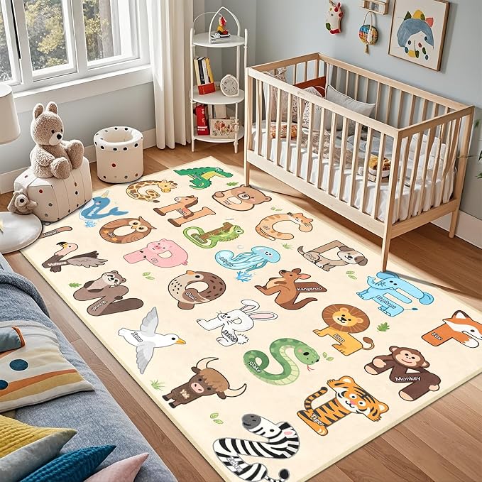 Kids Rugs for Playroom by FTBNIQWRHN