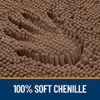 OLANLY Large Bathroom Rugs 50x30, Extra Soft Absorbent Chenille Bath Rugs - Image 3