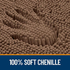 OLANLY Large Bathroom Rugs 70x46, Extra Soft Absorbent Chenille Bath Rugs - Image 3