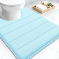 OLANLY Memory Foam Toilet Rugs U Shaped 24x20, Super Soft Absorbent Contour by OLANLY