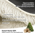 5x7 Plush Fluffy Area Rugs, Large Soft Carpet, Upgraded Non-Slip Rectangular Rug - Image 7
