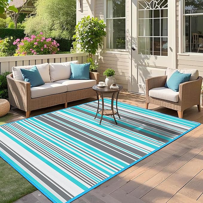 Outdoor Patio Plastic Rug Waterproof - Image 7