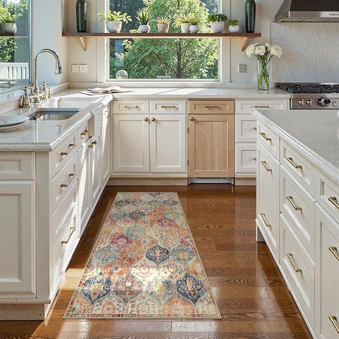 Lahome Kitchen Rugs Non Slip Washable Rugs - Image 5