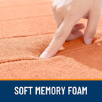 OLANLY Memory Foam Bath Mat 70x46, Super Soft Absorbent Bathroom Rugs, Quick Dry - Image 5