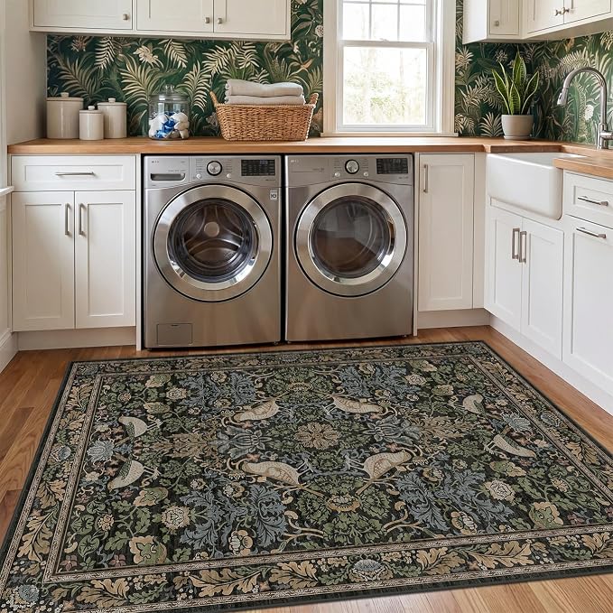 Washable 4x6 Area Rug for Living Room - Image 3