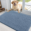 OLANLY Dog Door Mat for Muddy Paws 36x24, Ultra Absorbent Chenille Mud Doormat by OLANLY