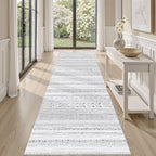 cotiled Hallway 2.6x10 Runner Rugs: Washable Boho Rugs by COTILED