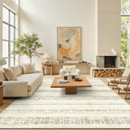 Miukiki 8x10 Area Rug for Living Room Moroccan Washable Rugs Non Slip Indoor - Image 5